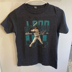 Seattle Mariners Youth Julio Rodriguez T-Shirt Size Large J-Rod 44
